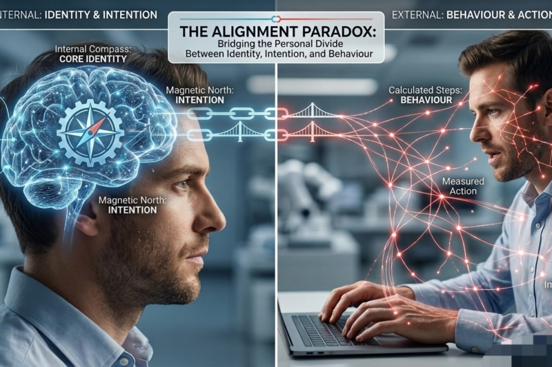 THE ALIGNMENT PARADOX: Bridging the Personal Divide Between Identity,Intention,and Behaviour